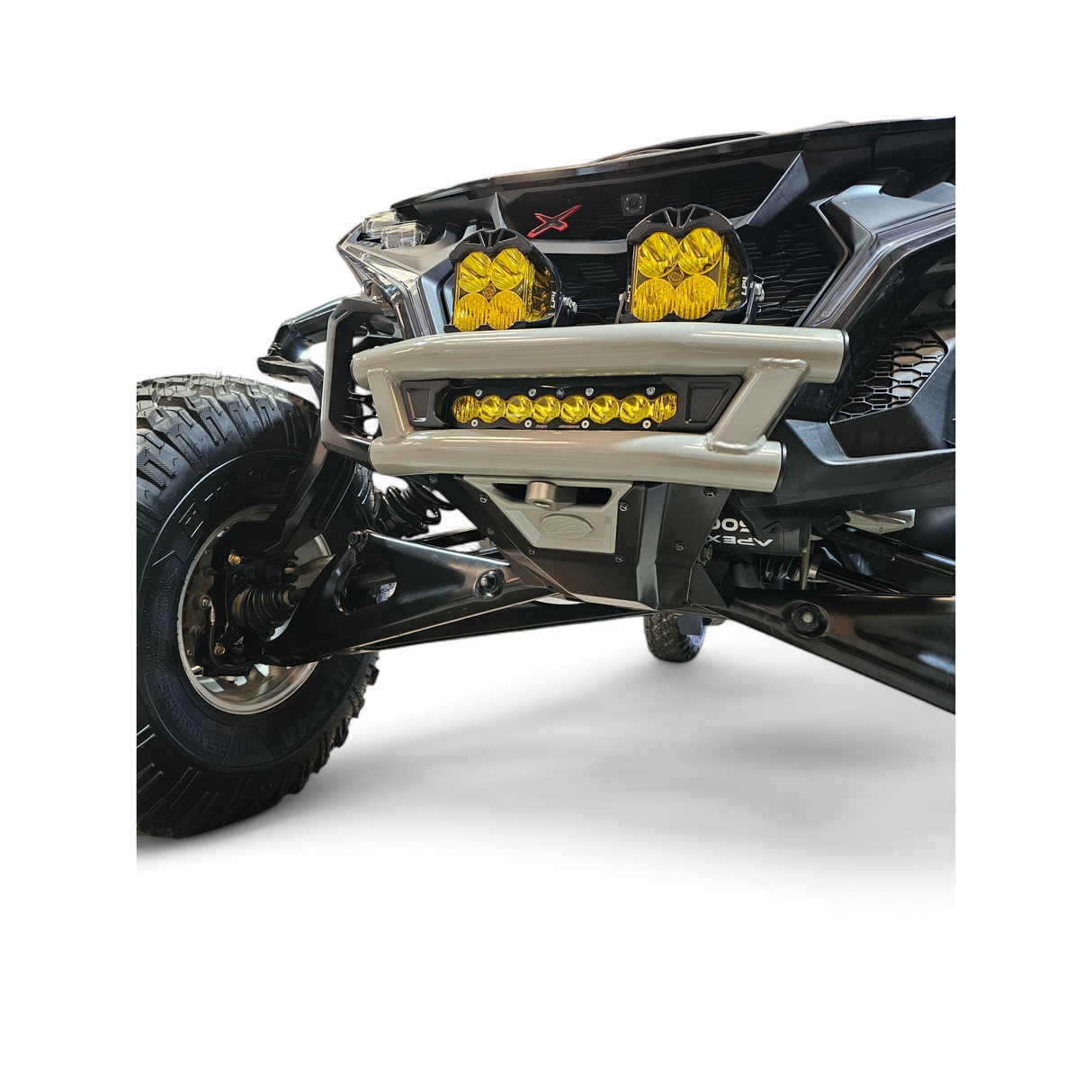 2024 + Can-Am Maverick R Amp front winch bumper