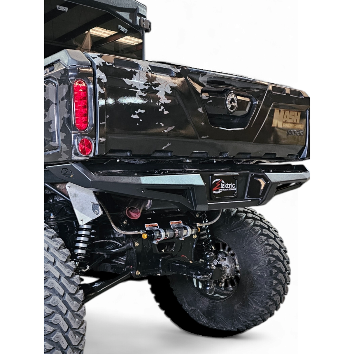 Elektric - 2016+ Can-Am Defender Volt Rear Bumper