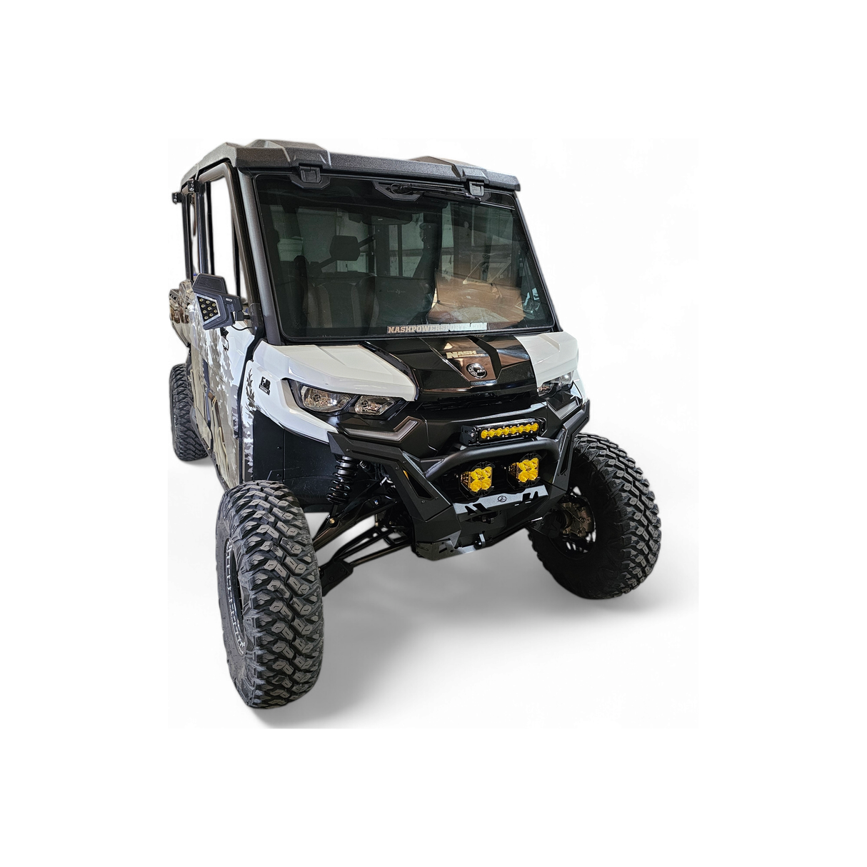 Elektric - 2016+ Can-am Defender Volt Front Winch Bumper