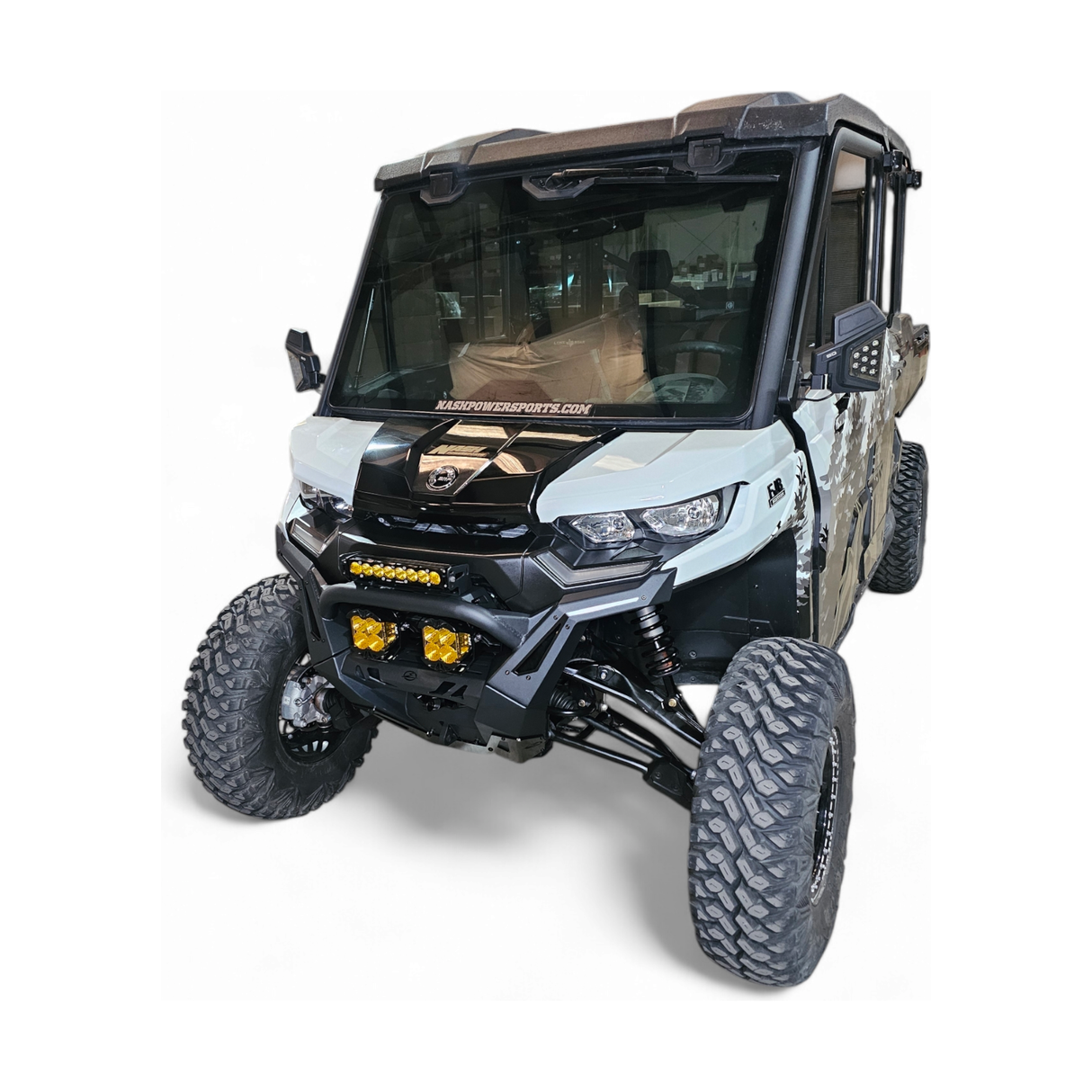 Elektric - 2016+ Can-am Defender Volt Front Winch Bumper