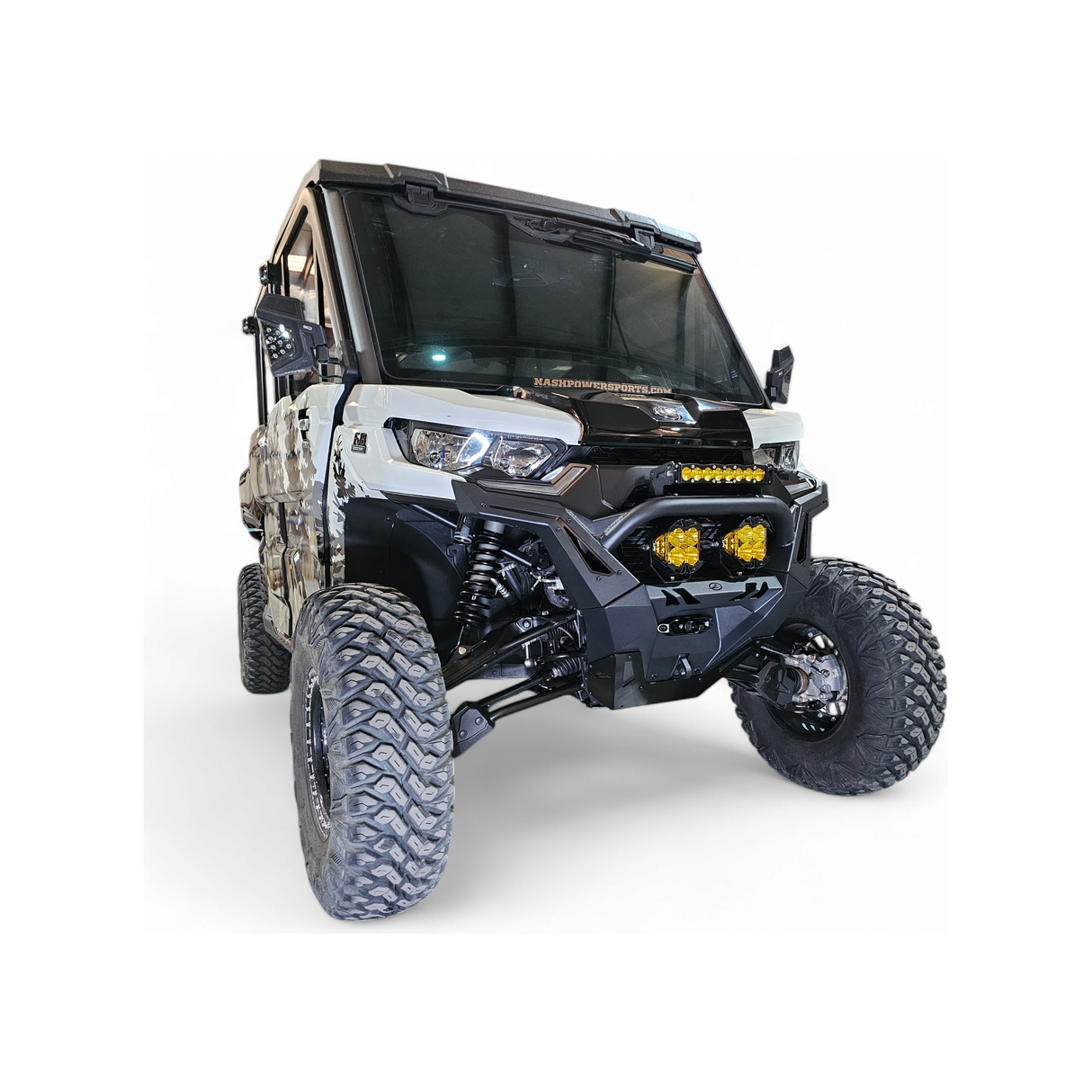 Elektric - 2016+ Can-am Defender Volt Front Winch Bumper