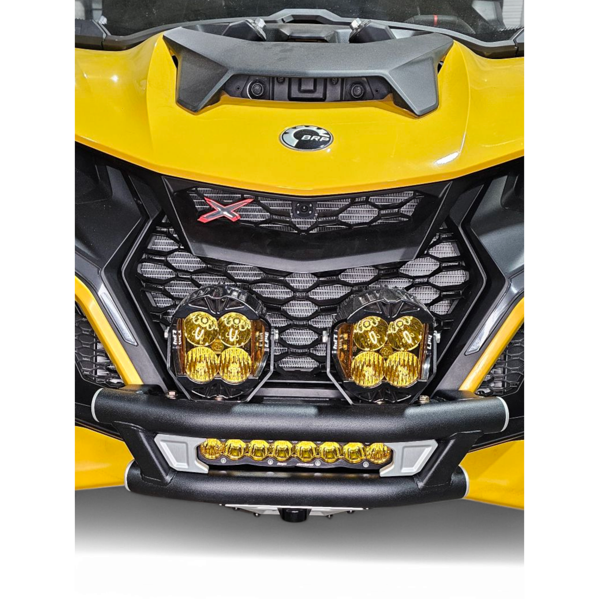 2024 + Can-Am Maverick R Amp front winch bumper
