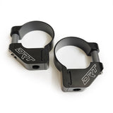 DRT Billet Aluminum Tactical Convex Side Lighted Mirror Set Kit