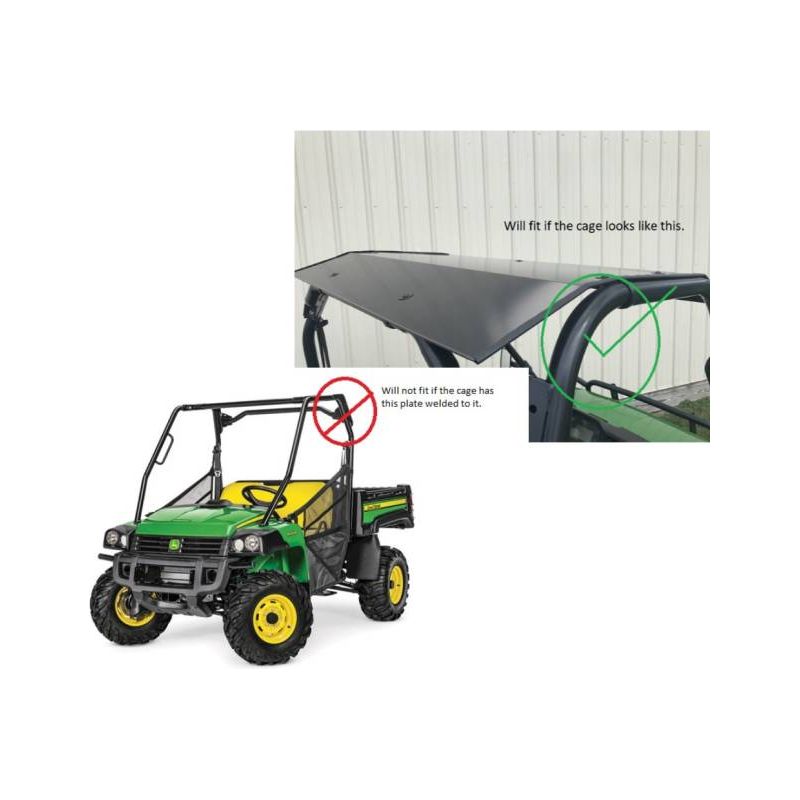 2009-2018 John Deere Gator 625i and 825i Aluminum Top/Roof