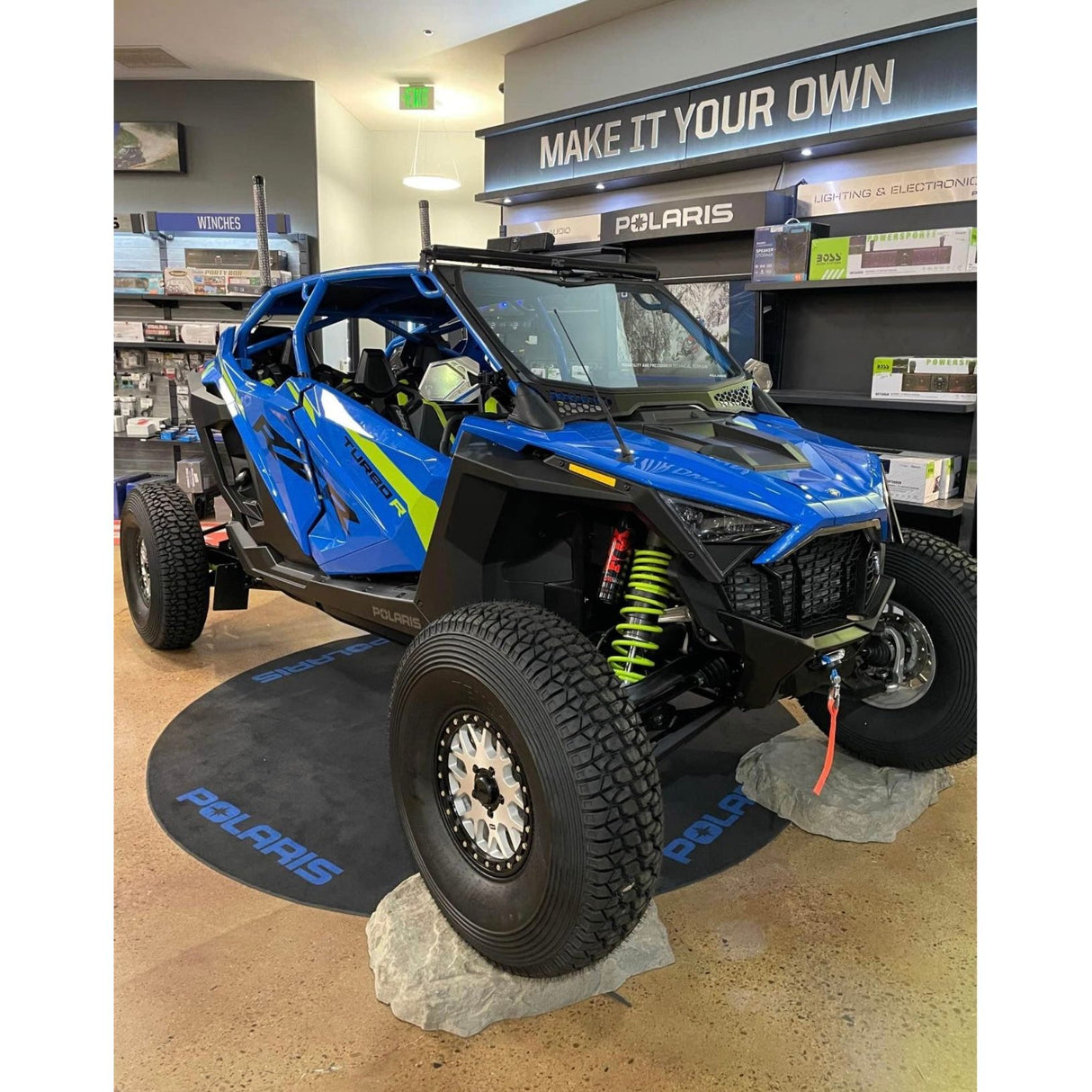 Moto Armor - 2020-2024 Polaris RZR PRO - Max Visibility Full Glass Windshield