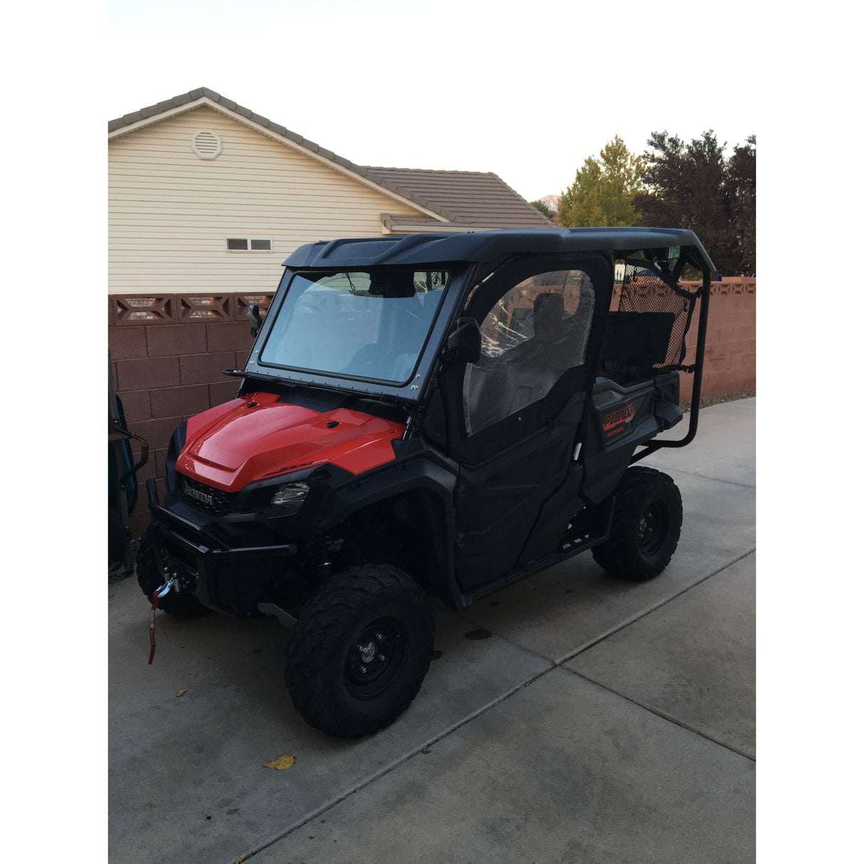 2016+ Honda Pioneer 1000 front Windshield