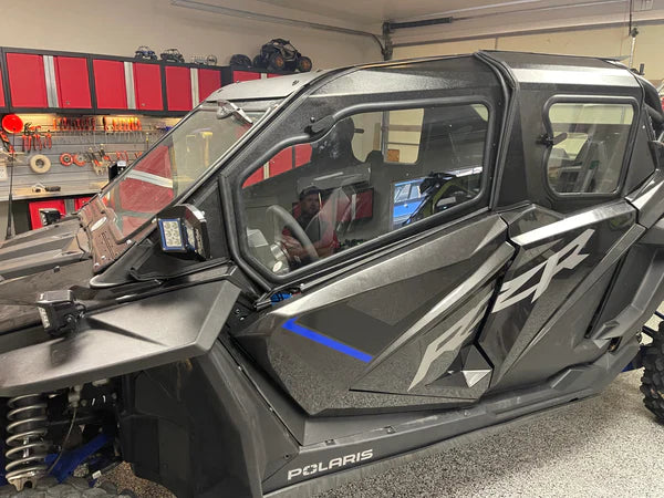 Polaris RZR PRO XP 4-Seat Cab Enclosure "THE VAULT" Upper Side Doors & Panels (Patent Pending) (2019+)