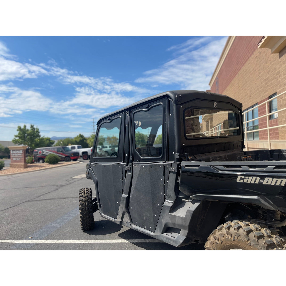 2016+ CanAm Defender 4-SEAT Cab Enclosure "THE VAULT"  Upper Side Doors & Panels