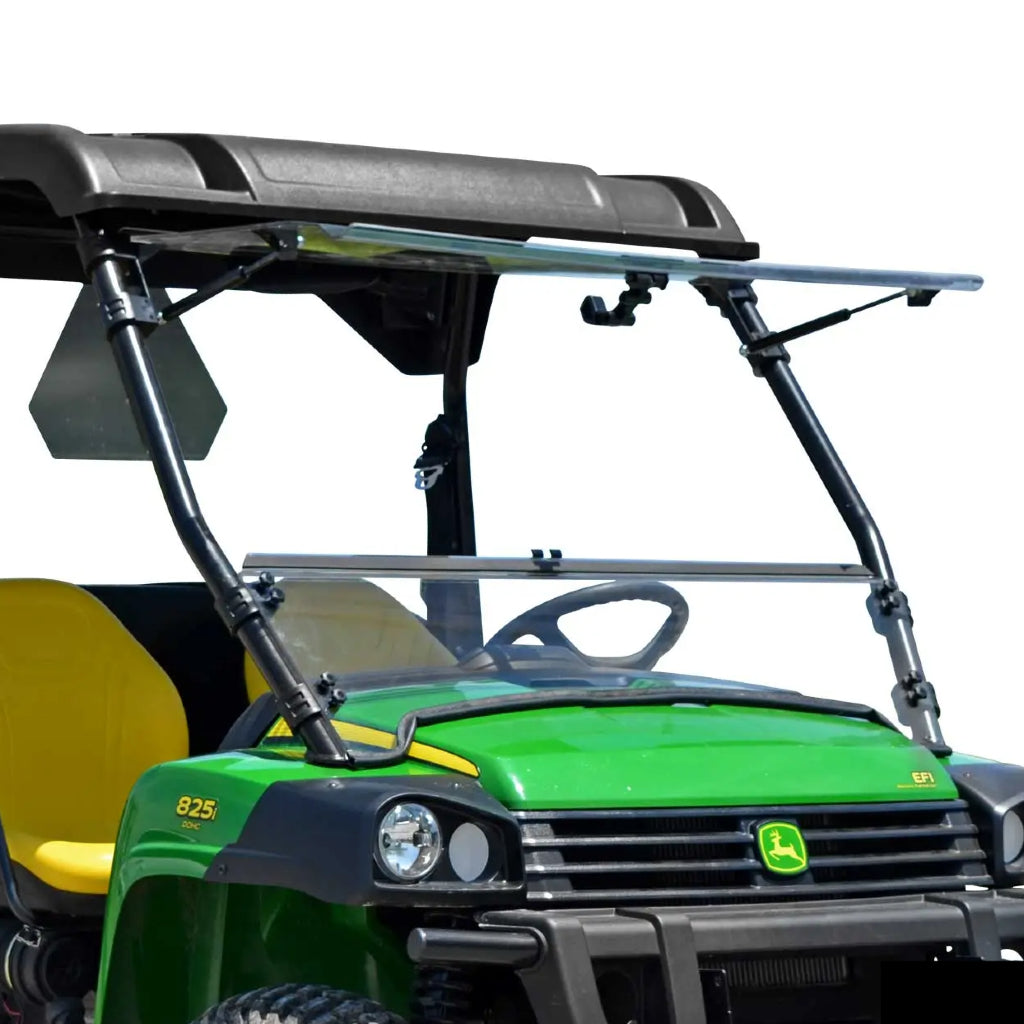 John Deere Gator Scratch-Resistant Flip Windshield