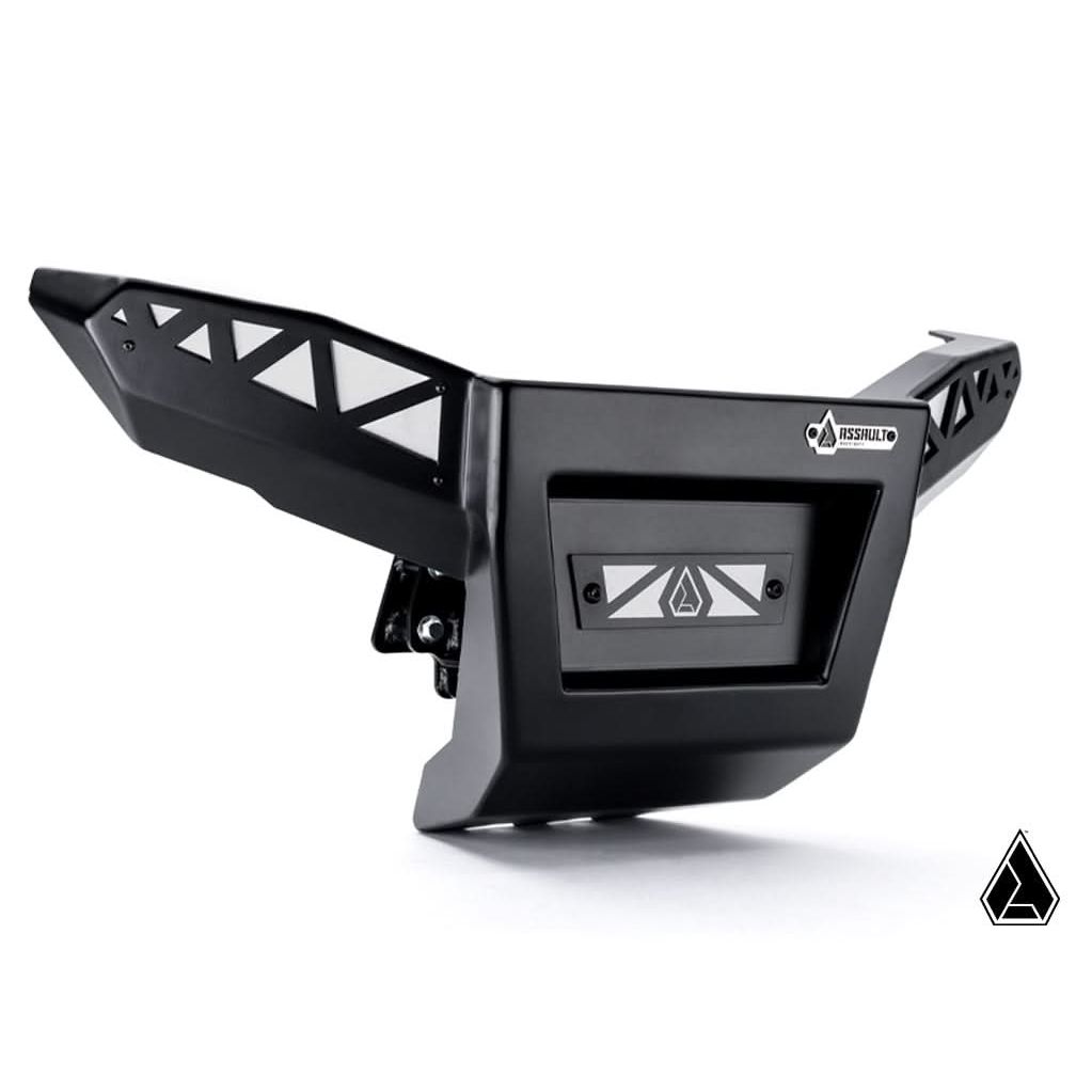 Assault Industries - Kawasaki Teryx H2 Winch-Ready Aluminum Plate Front Bumper