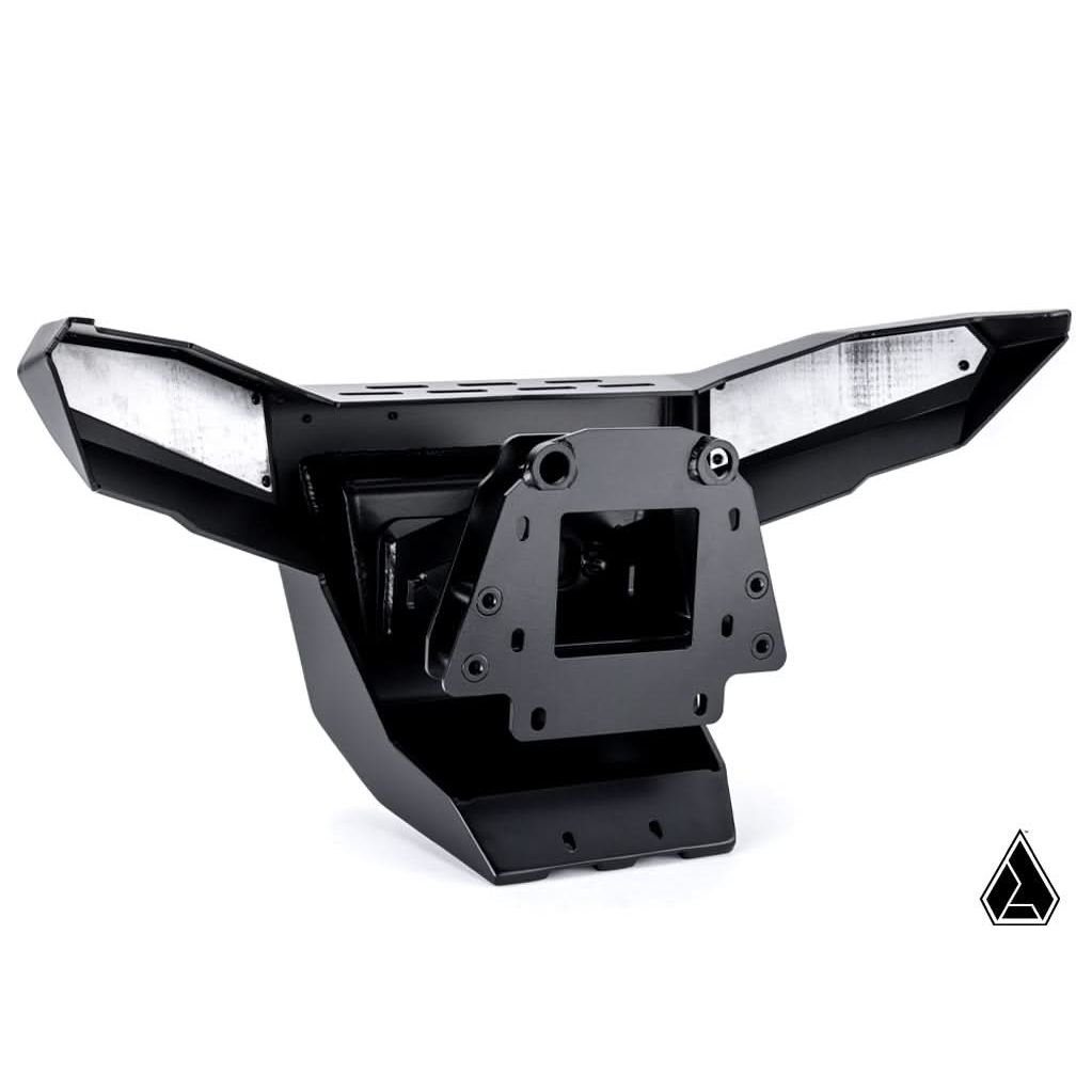 Assault Industries - Kawasaki Teryx H2 Winch-Ready Aluminum Plate Front Bumper