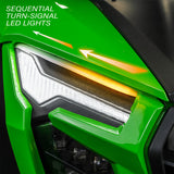 Turn-Signal Plug-&-Play Kit | 2026+ Kawasaki Teryx H2 | Sequential Front LED Lights w/Taillight Integration