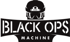 Black Ops Machine Logo