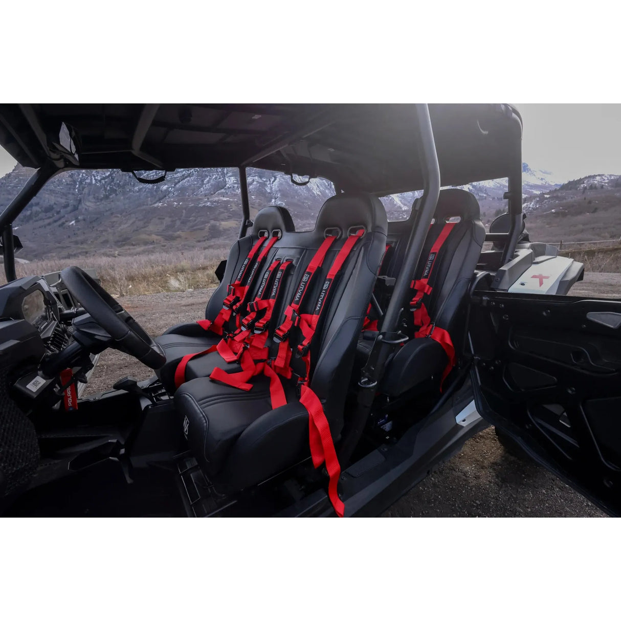 2024+ RZR XP 1000 Front/Rear Bench Seat W Harnesses