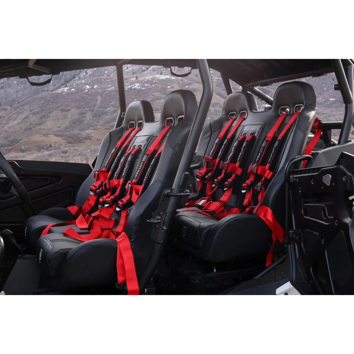 2024+ RZR XP 1000 Front/Rear Bench Seat W Harnesses