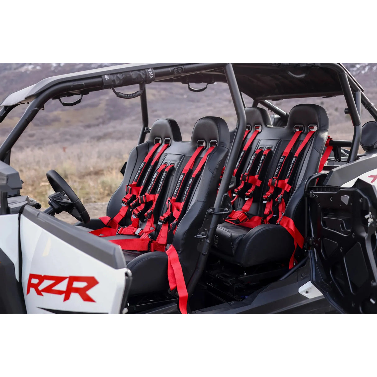 2024+ RZR XP 1000 Front/Rear Bench Seat W Harnesses