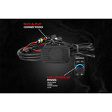 SSV Works - Polaris RZR Pro / Turbo R Ride Command Lighted 3-Speaker System