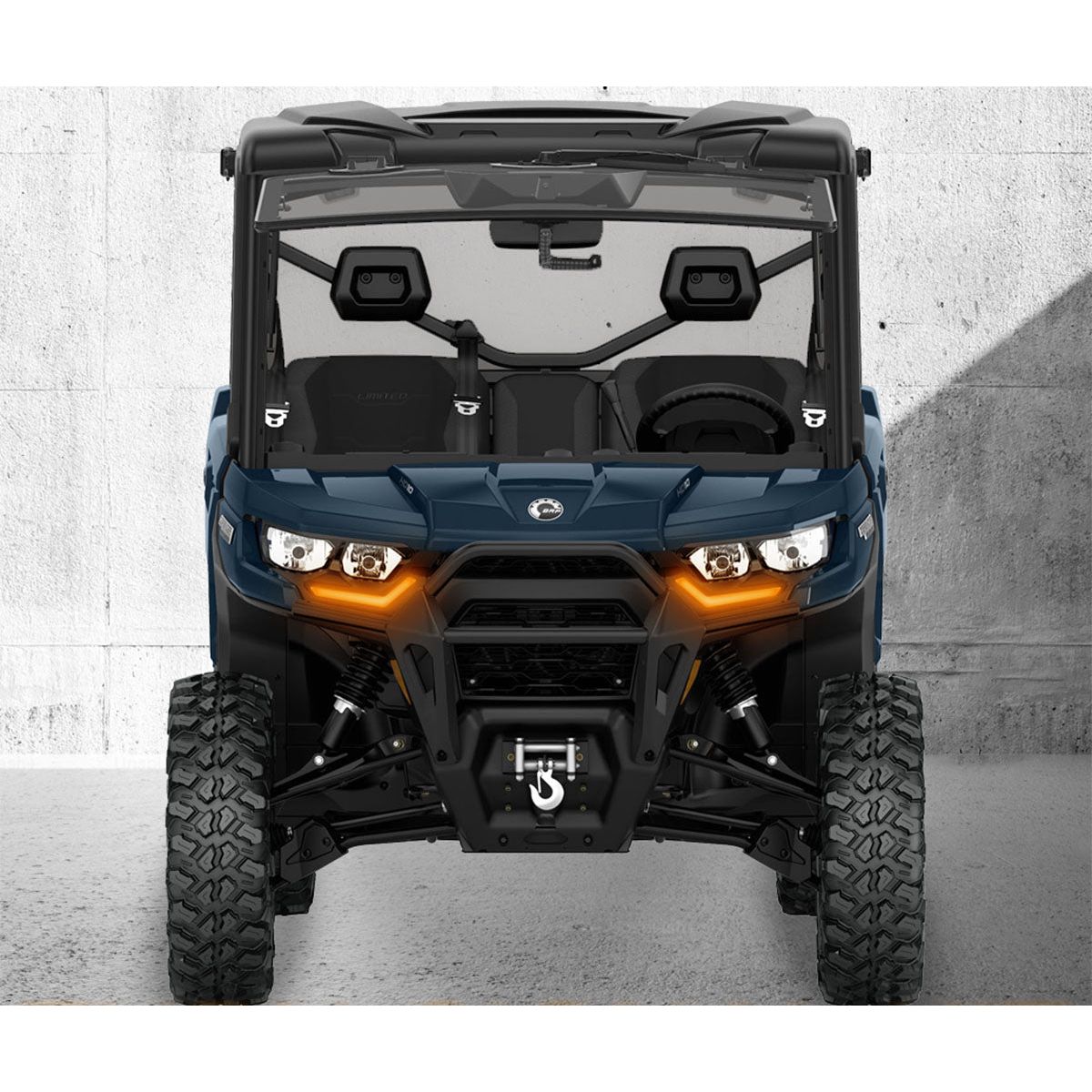 Turn-Signal Plug-&-Play Kit | 2020-2026 Can-Am Defender | Front Fang Lights w/Taillight Integration