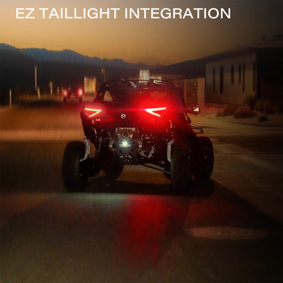 SSV - Turn-Signal Plug-&-Play Kit | 2024-2026 Can-AM Maverick R | Sequential Front Fang Lights w/Taillight Integration