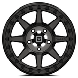 V13 beadlock UTV wheel in dark tint Angle 1 - Valor Offroad
