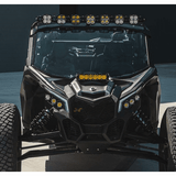 Baja Designs 10in OnX6+ Can-Am Maverick X3 Shock Mount Kit - Amber