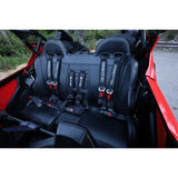 Polaris RZR  Pro XP, Turbo R, Pro R Rear Bench With Harnesses