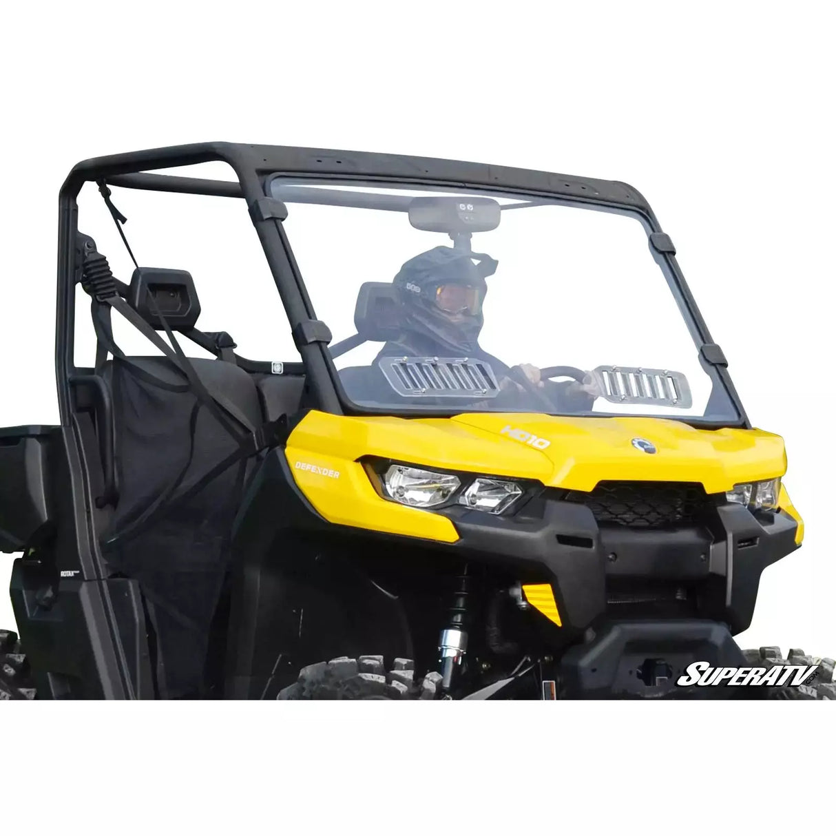 2016-2023 Can-am Defender Scratch Resistant Vented Windshield