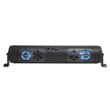 Bazooka 24in G3 Double Sided 12V soundbar featuring One-Click Party Button music-sharing technology