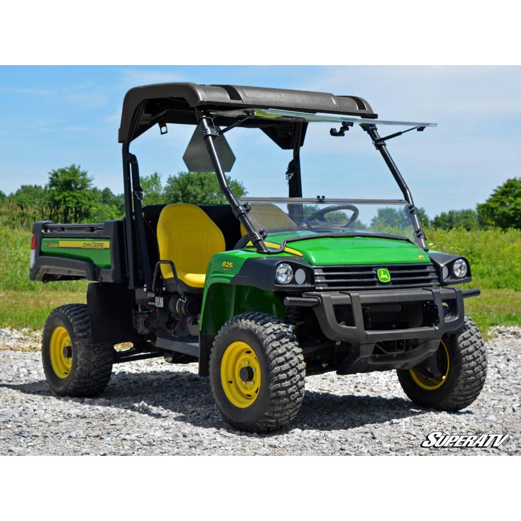 John Deere Gator Scratch-Resistant Flip Windshield