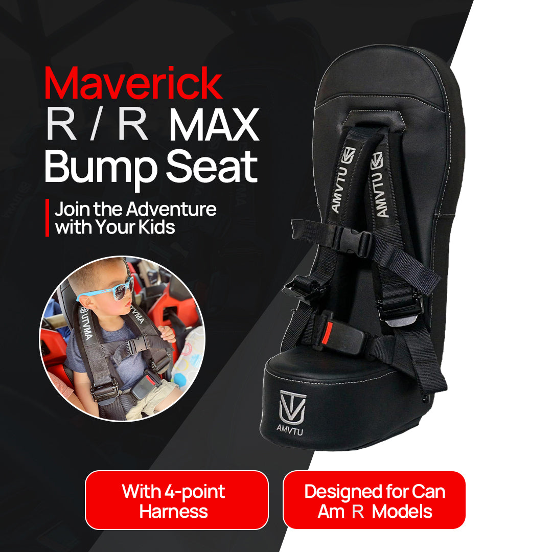 2025+ Maverick R Max Rear Bump Seat