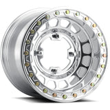 Method MR413 Beadlock 15x10.0 0mm Offset 6x139.7 BP 78.30mm CB Polished Wheel w/ BH-H24100