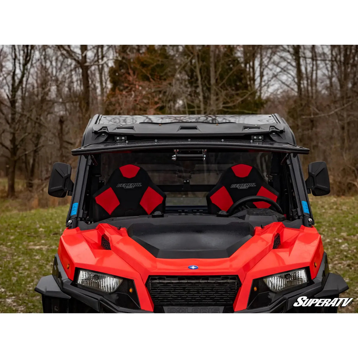 Polaris General Flip Up Scratch Resistant Flip Up Windshield