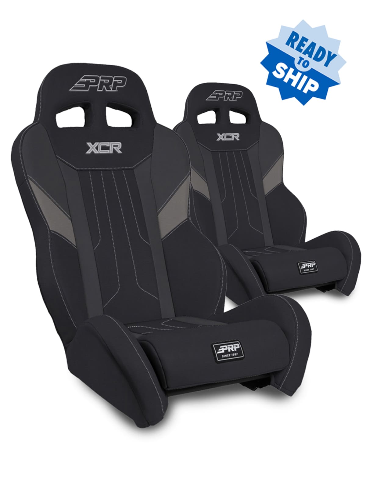 PRP Polaris General/RZR S 900/900 Trail/Trail/Xp 1000/Turbo/Turbo S/RS1 XCR Suspension Seats & Mounts Kit