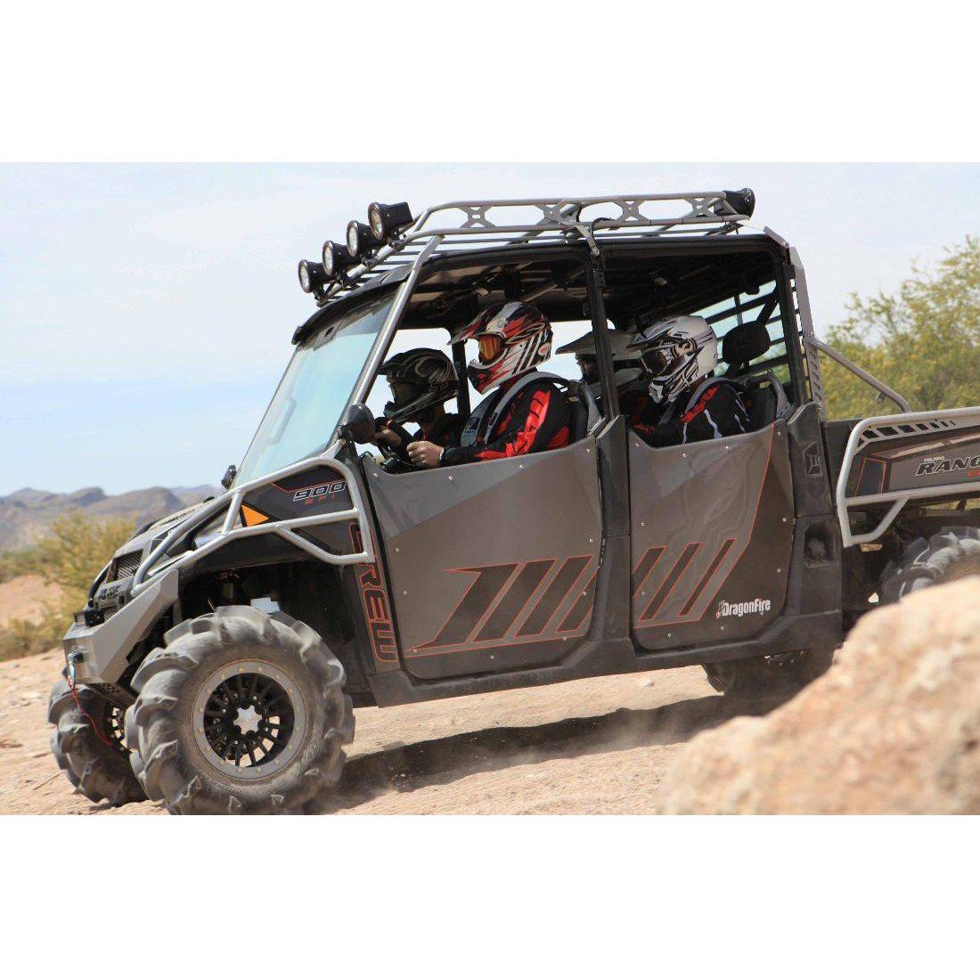 DragonFire Racing - 2012-2019 Polaris Ranger Crew Door Kit 570/900/1000