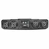 SSV Works - Bluetooth 4-Speaker Overhead Weatherproof Sound Bar Can-Am Defender