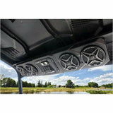 SSV Works - Bluetooth 4-Speaker Overhead Weatherproof Sound Bar Can-Am Defender