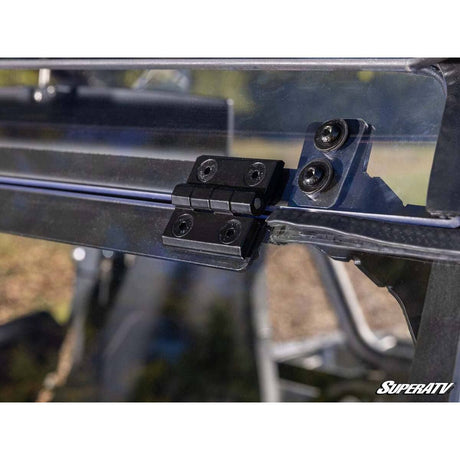 SuperATV 18+ Yamaha Wolverine X4 850 Scratch Resistant Flip Windshield