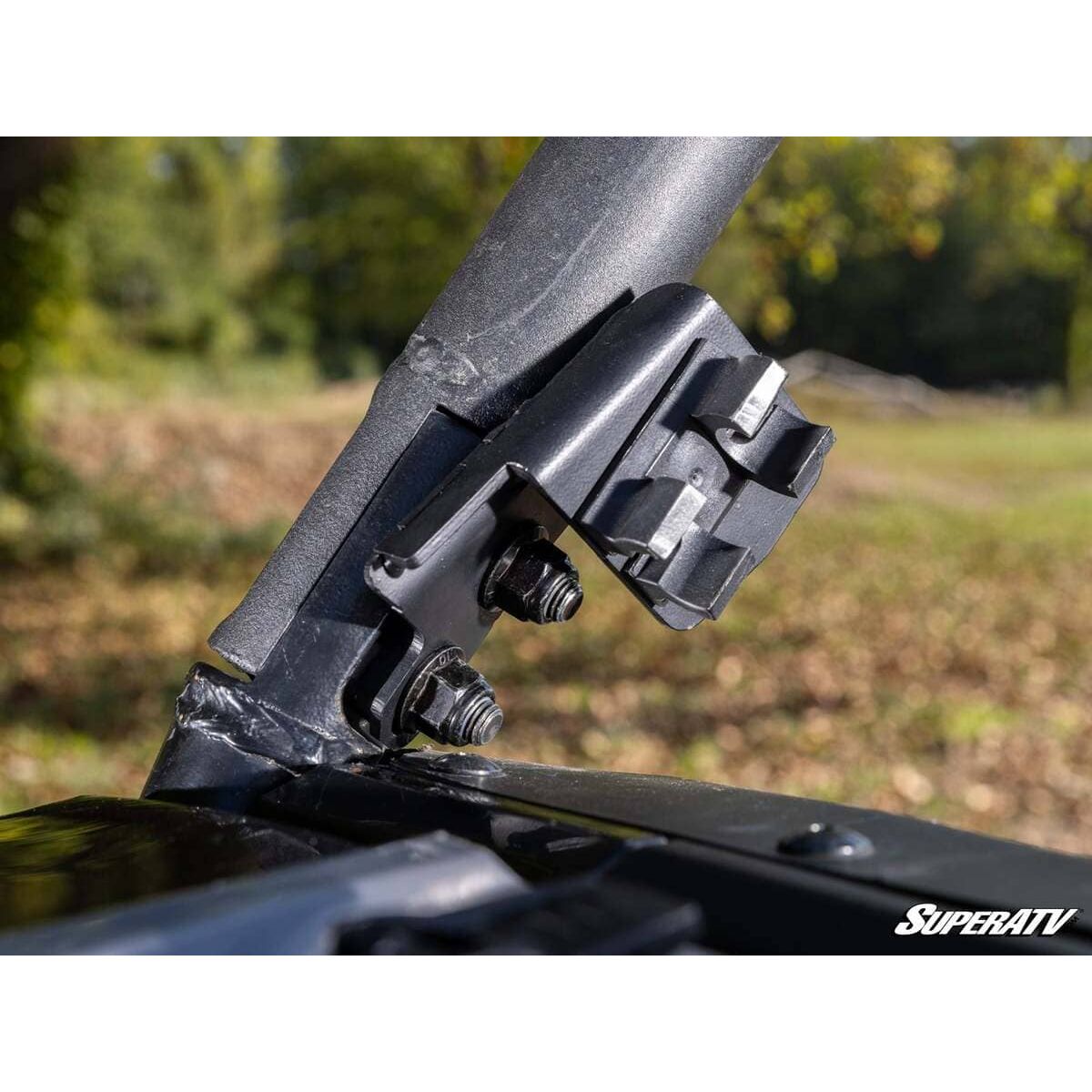 SuperATV 18+ Yamaha Wolverine X4 850 Scratch Resistant Flip Windshield