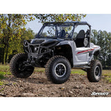 SuperATV 18+ Yamaha Wolverine X4 850 Scratch Resistant Flip Windshield
