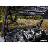 SuperATV 18+ Yamaha Wolverine X4 850 Scratch Resistant Flip Windshield