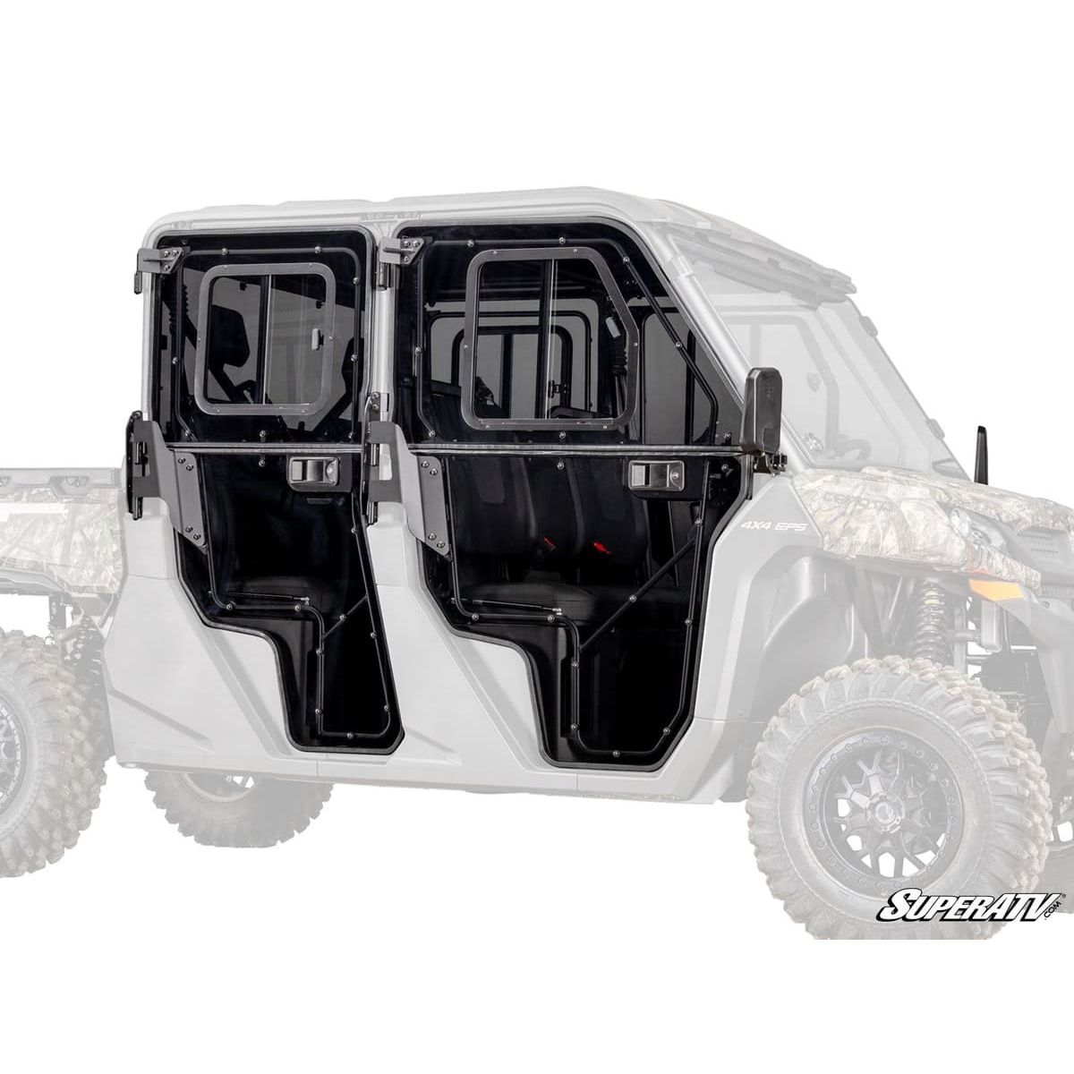 SuperATV '22+ CF Moto UForce 1000 XL Convertible Cab Enclosure Doors