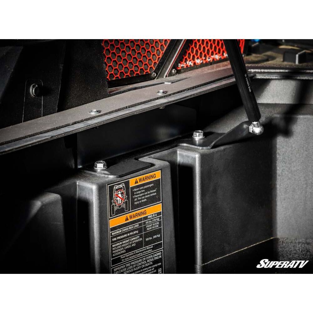 SuperATV '22+ Polaris RZR Pro R Trunk Bed Enclosure