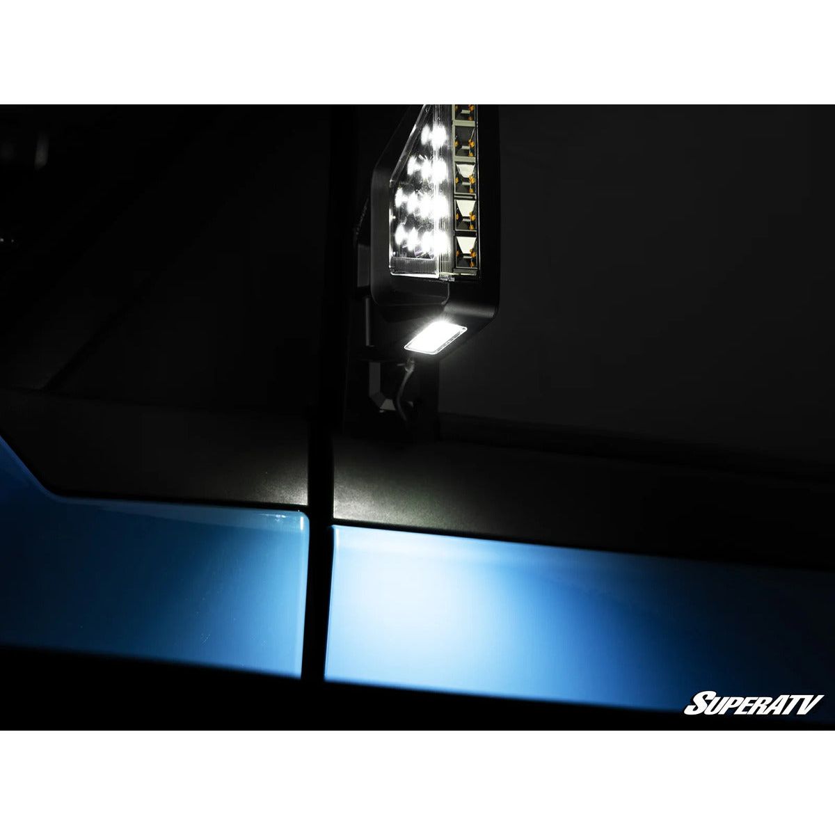 SuperATV '24+ Polaris Xpedition ADV Dual Section LED Side View Mirrors