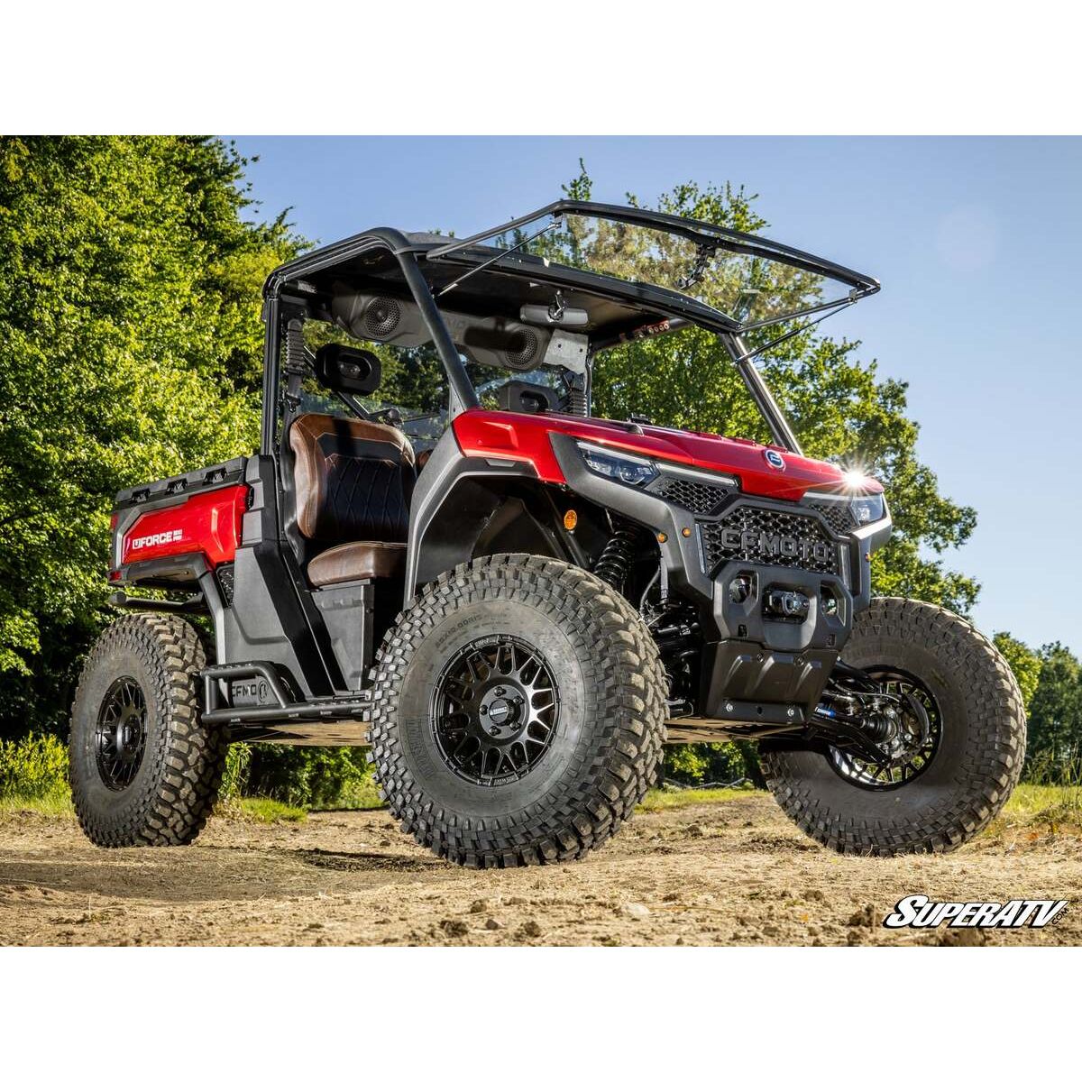 SuperATV '25+ CFMoto Uforce U10 Pro 4" Long Travel Kit