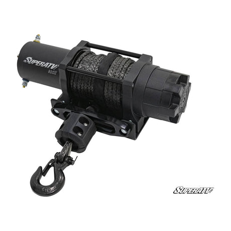 SuperATV 6000 LB Winch with Wireless Remote and Synthetic Rope