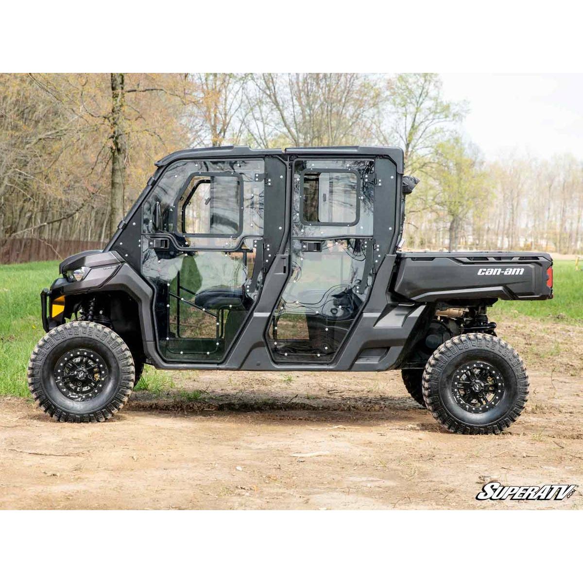 SuperATV Can-Am Defender MAX Convertible Cab Enclosure Doors