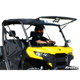 SuperATV Can-Am Defender Scratch Resistant Flip Windshield