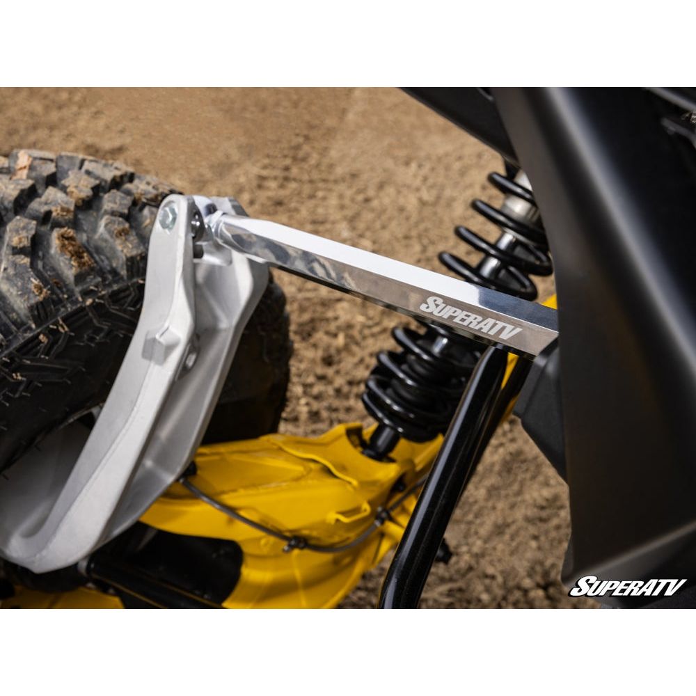 SuperATV 2024+ Can-Am Maverick R Billet Aluminum Hex Radius Arms