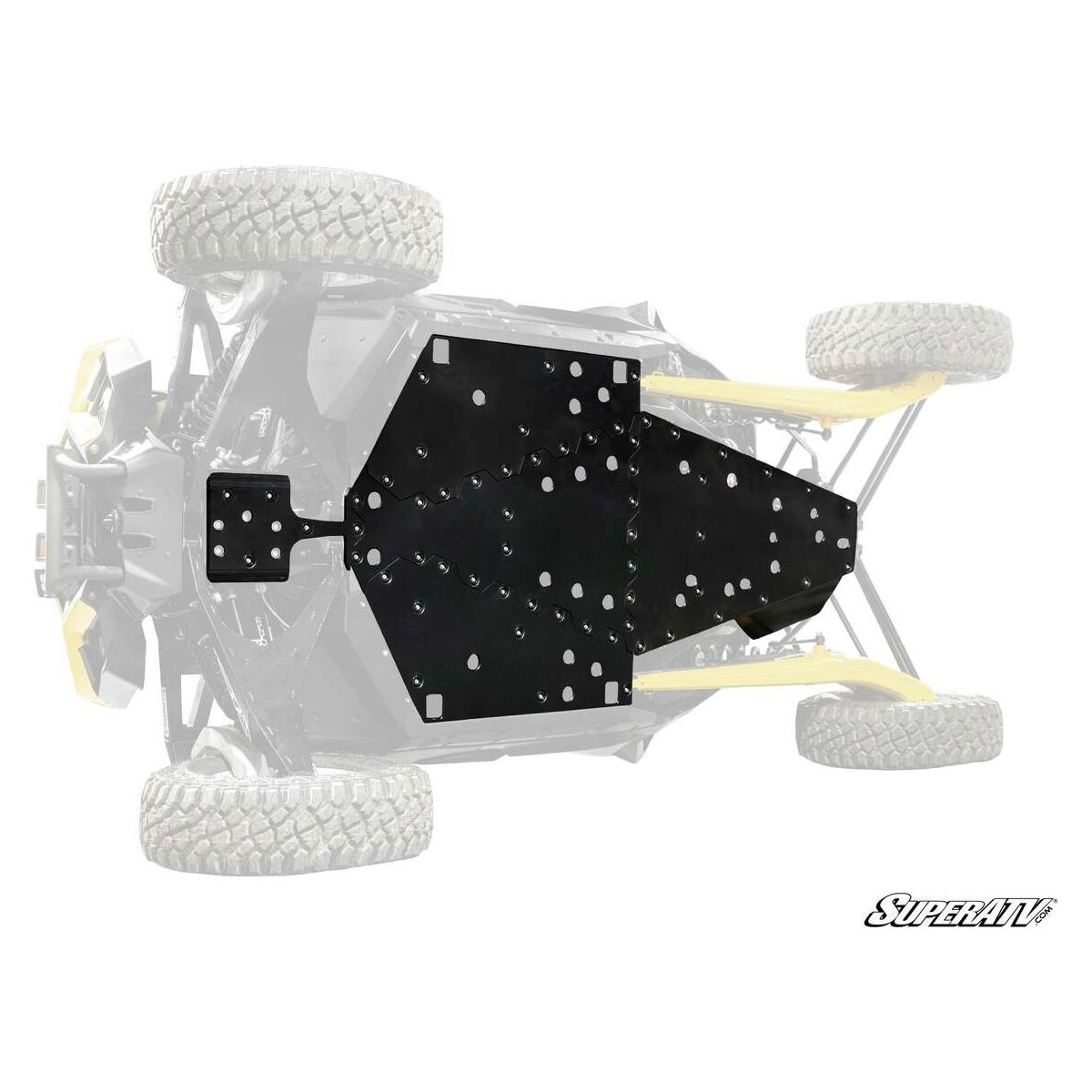 SuperATV Can-Am Maverick R Full Skid Plate