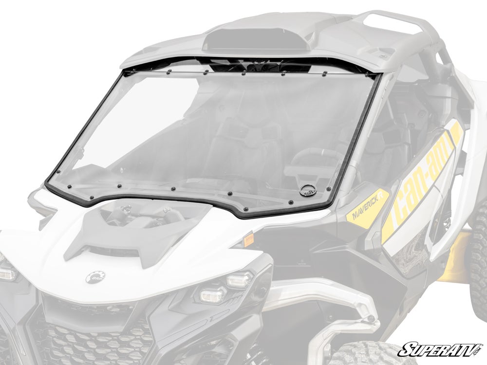 SuperATV - 2024+ Can-Am Maverick R Scratch-Resistant Full Windshield